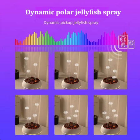 Dynamic Rainbow Jellyfish Diffuser 250ml Ultrasonic Humidifier