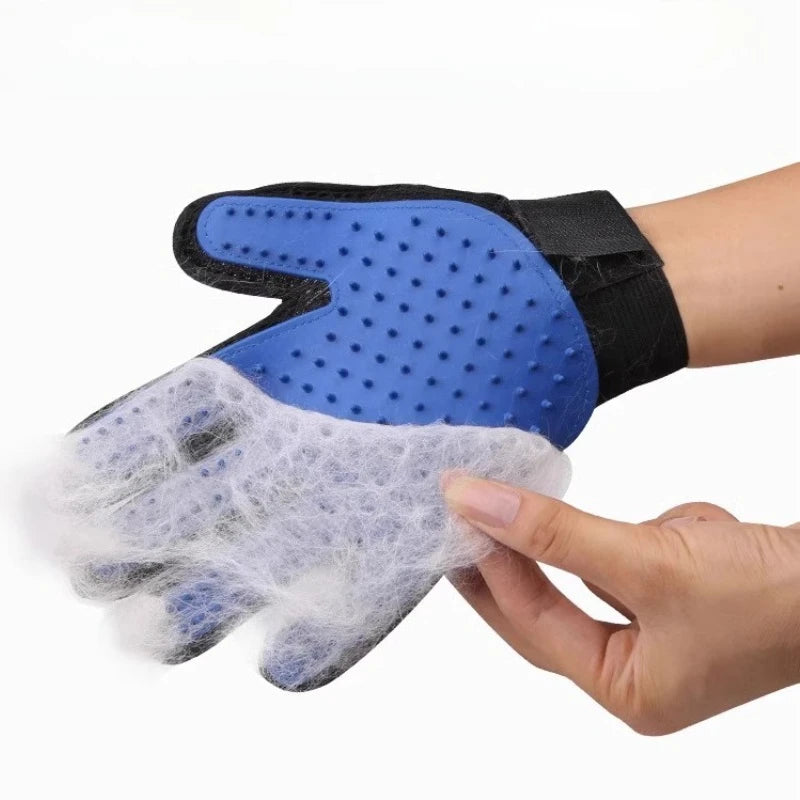 1PC Cat Hair Remove Gloves Rubber Pet Beauty Cleaning Grooming Effective Massage Dog Pet Combs Floating Shower Brush