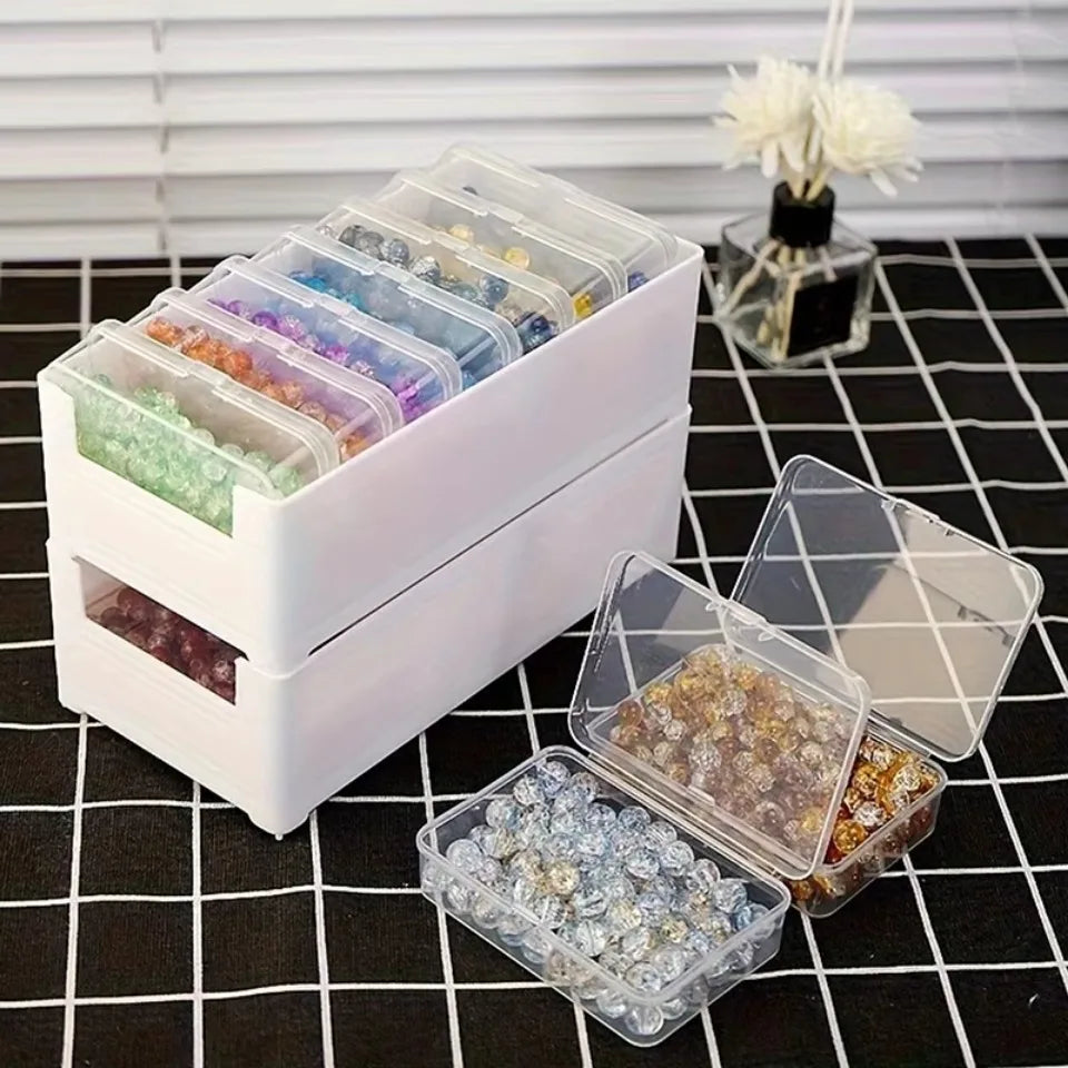 1Set Desk Storage Data Cable Storage Box Cable Organizer Bag with Power Charging Cable Management and Jewelry Storage
