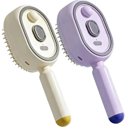 Multifunctional Massage Comb,Electric Spray Air Cushion Scalp Massager,Self-Cleaning Essential Oil Hair Care Comb,Gift for Women