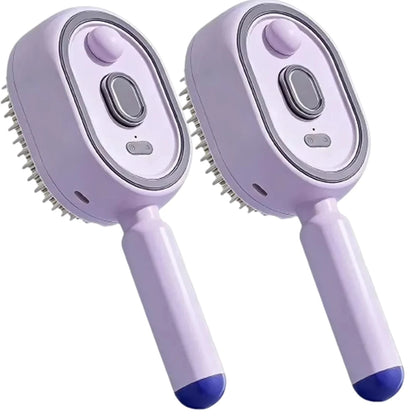 Multifunctional Massage Comb,Electric Spray Air Cushion Scalp Massager,Self-Cleaning Essential Oil Hair Care Comb,Gift for Women