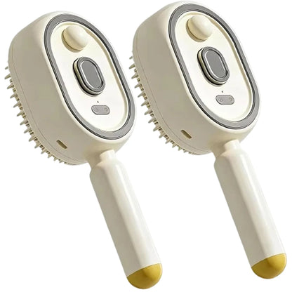 Multifunctional Massage Comb,Electric Spray Air Cushion Scalp Massager,Self-Cleaning Essential Oil Hair Care Comb,Gift for Women