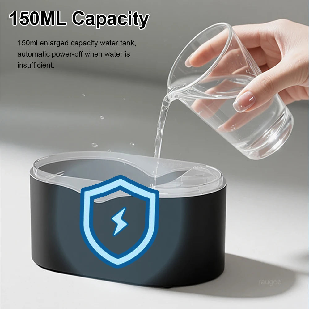 Flame Humidifier Aroma Air Humidifier Mini Essential Oils Humidifiers for Home Aromatherapy Fragrance Diffuser with LED Light