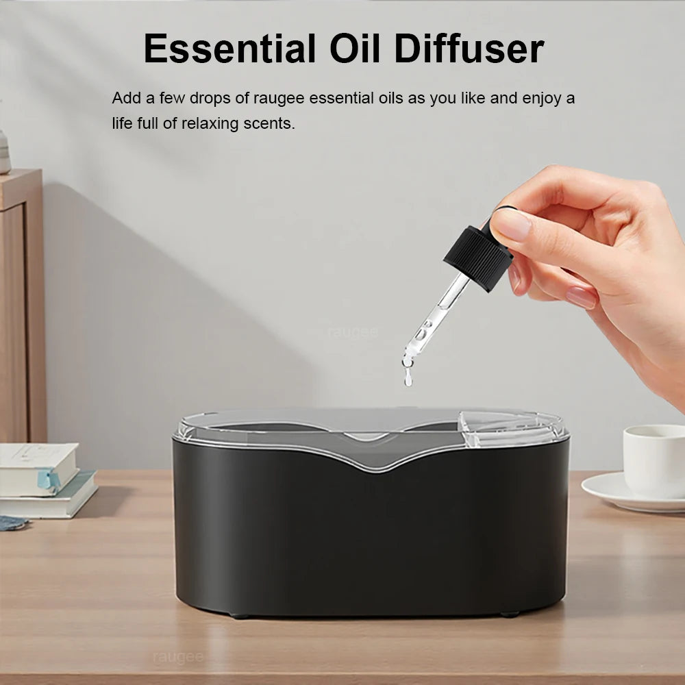Flame Humidifier Aroma Air Humidifier Mini Essential Oils Humidifiers for Home Aromatherapy Fragrance Diffuser with LED Light