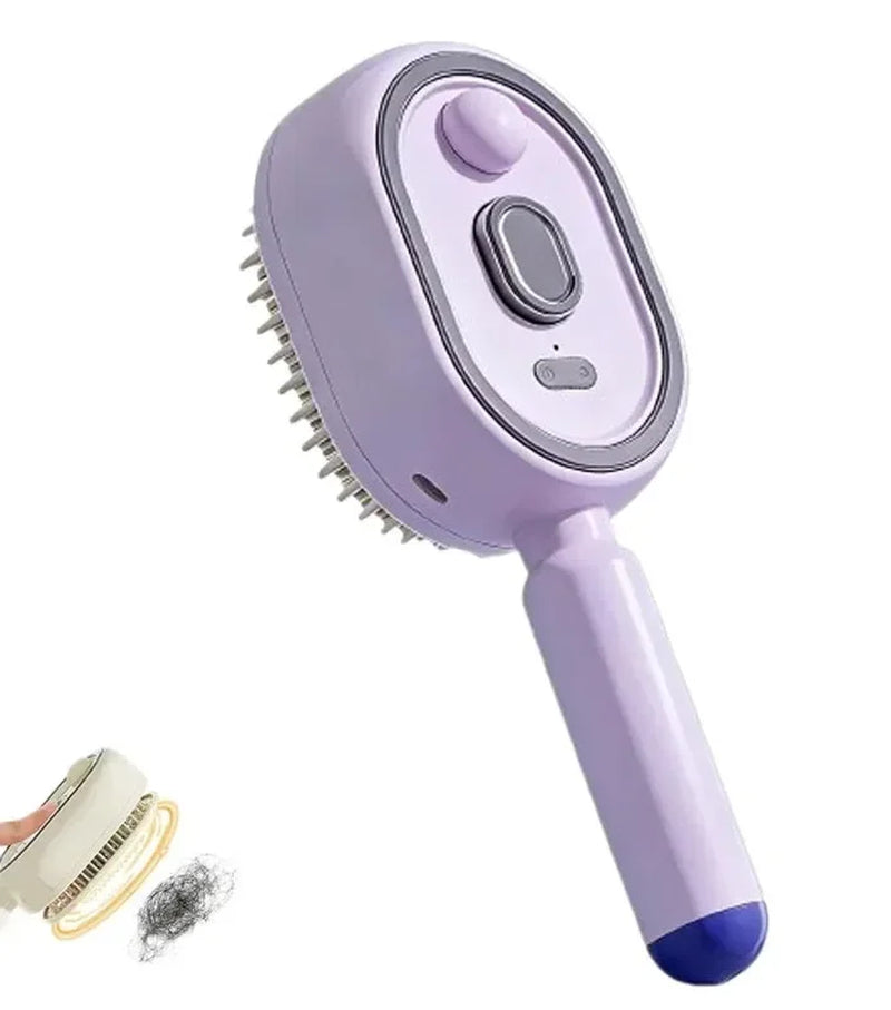 Multifunctional Massage Comb,Electric Spray Air Cushion Scalp Massager,Self-Cleaning Essential Oil Hair Care Comb,Gift for Women
