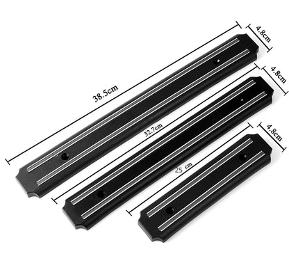 3 Sizes Stainless Steel Knife Stand Magnetic Knife Holder Wall Storage Rack Home Magnet Multi-Purpose Kitchen Tools