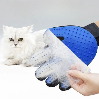 1PC Cat Hair Remove Gloves Rubber Pet Beauty Cleaning Grooming Effective Massage Dog Pet Combs Floating Shower Brush