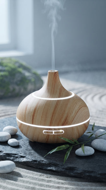 "The Natural Form Diffuser — Sculptural Calm"