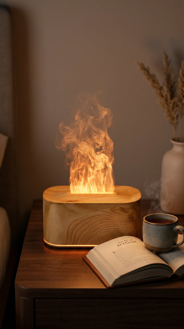 "The Calm Flame Diffuser — The Wind-Down Flame Ritual"