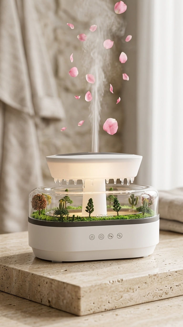 "The Forest Fog Diffuser — Gentle Rain Ritual"