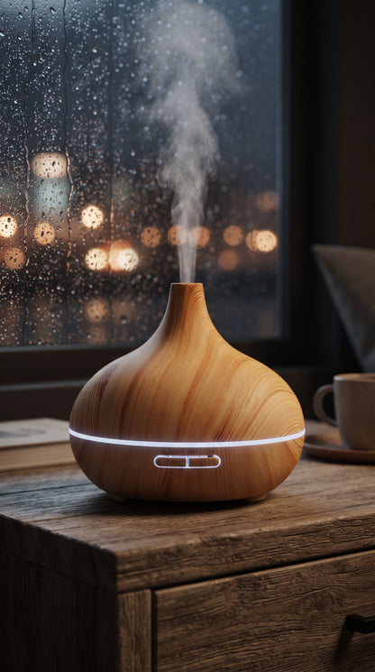 "The Natural Form Diffuser — Sculptural Calm"