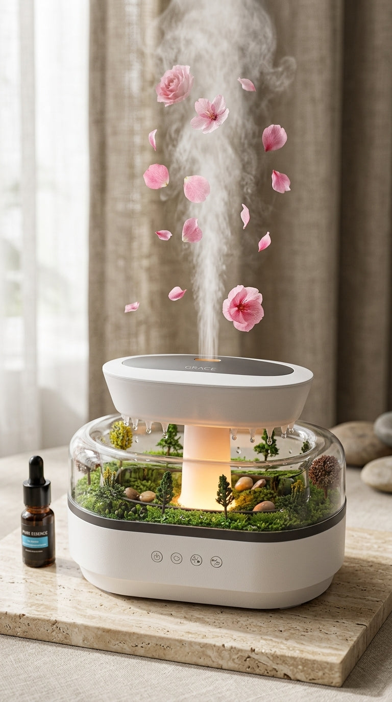 "The Forest Fog Diffuser — Gentle Rain Ritual"