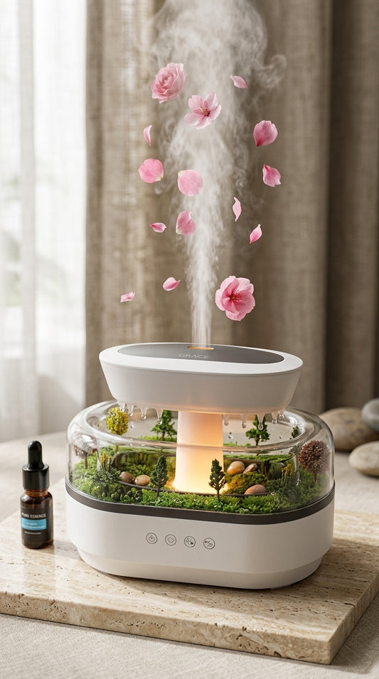 "The Forest Fog Diffuser — Gentle Rain Ritual"
