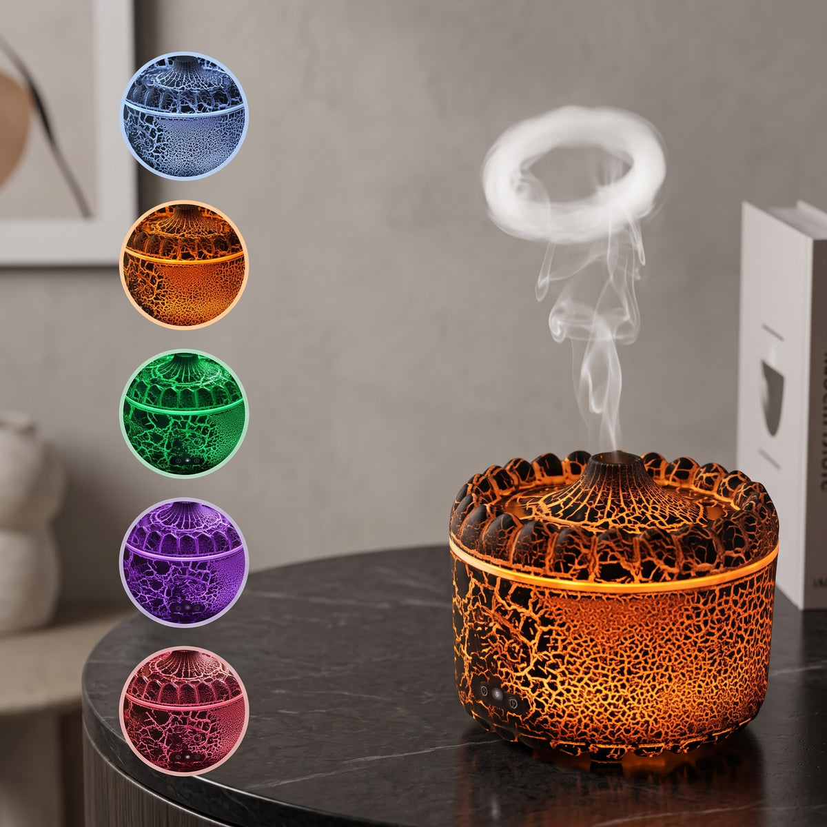 "The Dormant Volcano Diffuser — Awakening from the Deep"