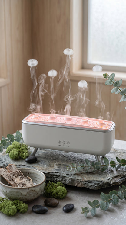 "The Volcanic Glow Diffuser — Warm Breath of the Earth"
