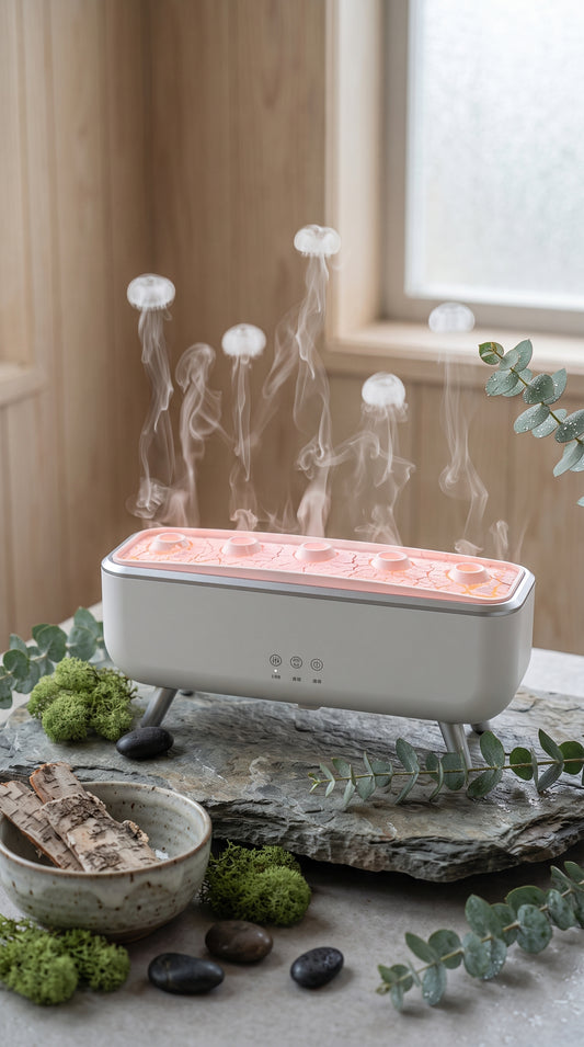"The Volcanic Glow Diffuser — Warm Breath of the Earth"