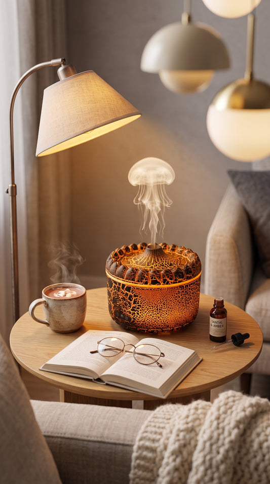 "The Dormant Volcano Diffuser — Awakening from the Deep"