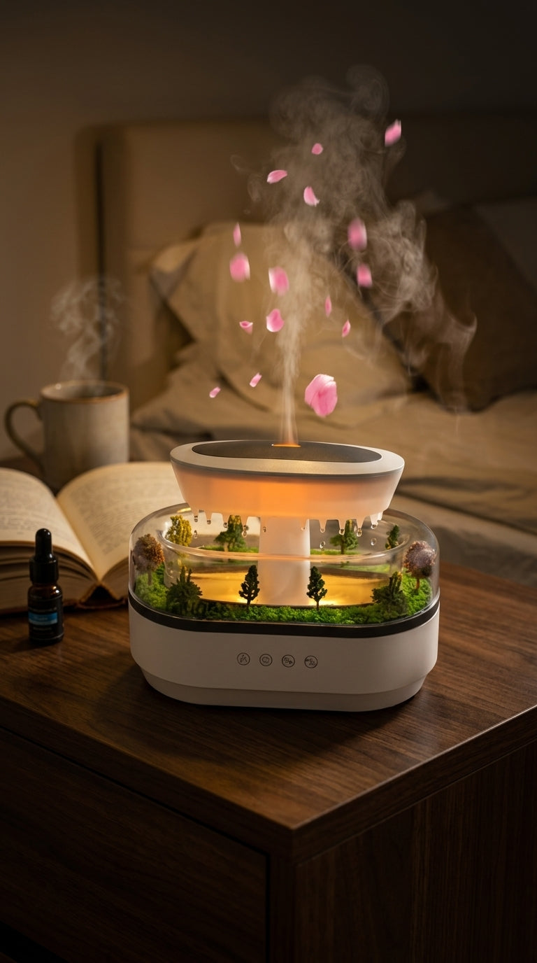 "The Forest Fog Diffuser — Gentle Rain Ritual"