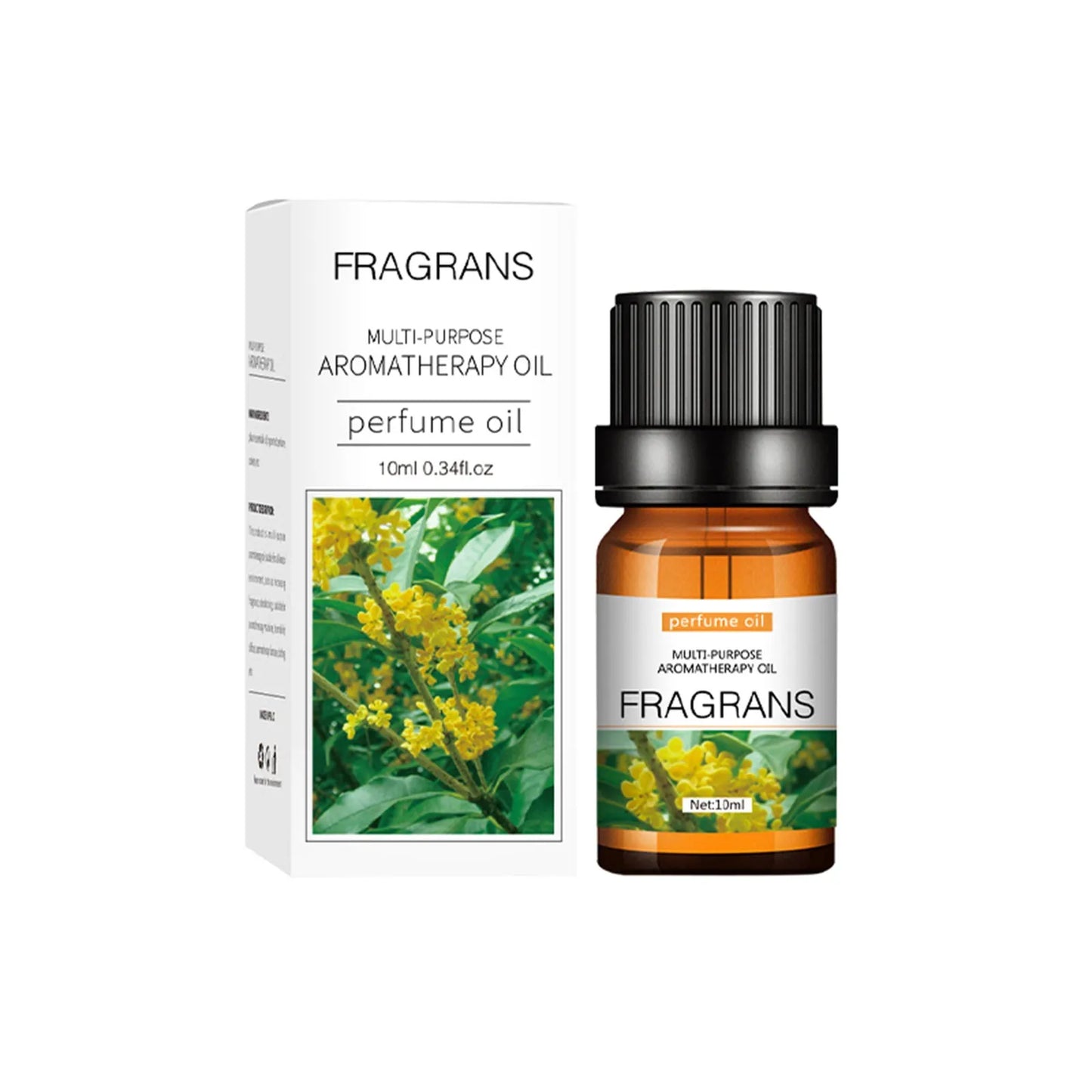 10Ml Aromatic Plant Water-Soluble Essential Oil Used for Humidifier Aromatherapy Diffuser Air Fresh Rose Lily Lemon