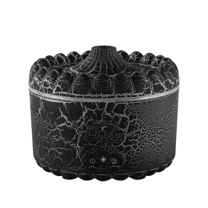 USB Jellyfish Aromatherapy Air Humidifier Electric Table Diffuser with Volcano Crack Light for Home Office Decorative Humidifi