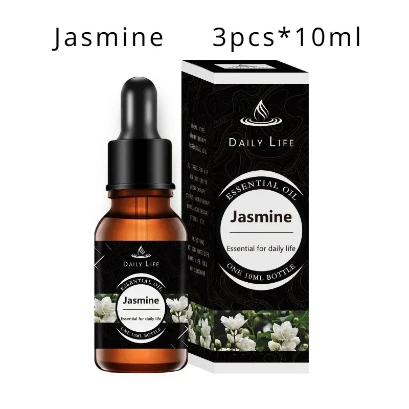 Water Soluble Aromatherapy Essential Oil Lavender Rose 10Ml*3Pcs for Humidifier Gypsum Expansion Stone Special Essential Oil