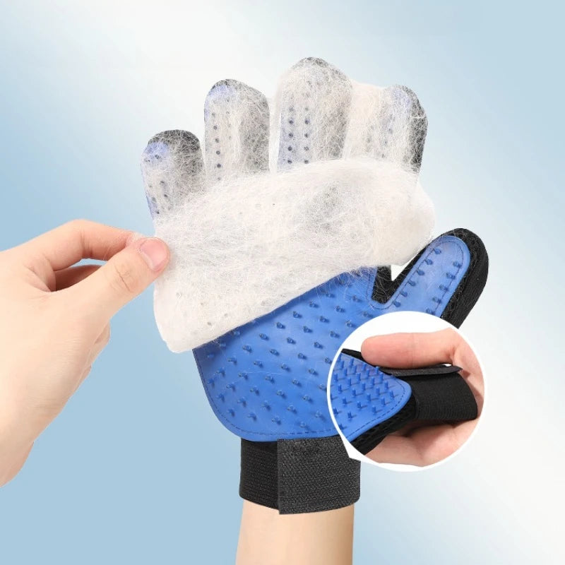 1PC Cat Hair Remove Gloves Rubber Pet Beauty Cleaning Grooming Effective Massage Dog Pet Combs Floating Shower Brush